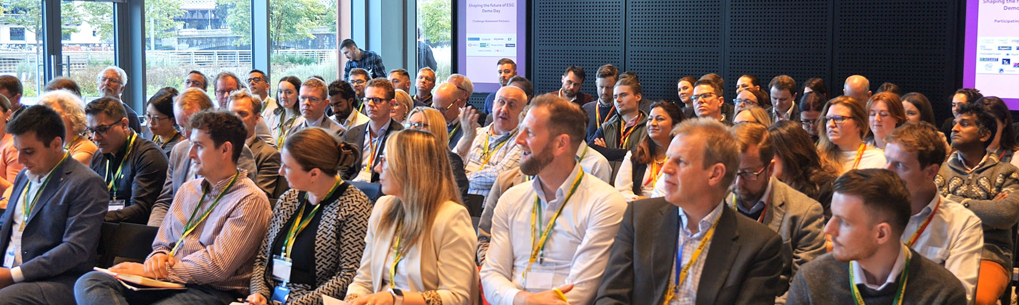 People attending a FRIL demo day